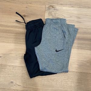 2 Pair Nike Youth Dri-Fit Joggers - Size L